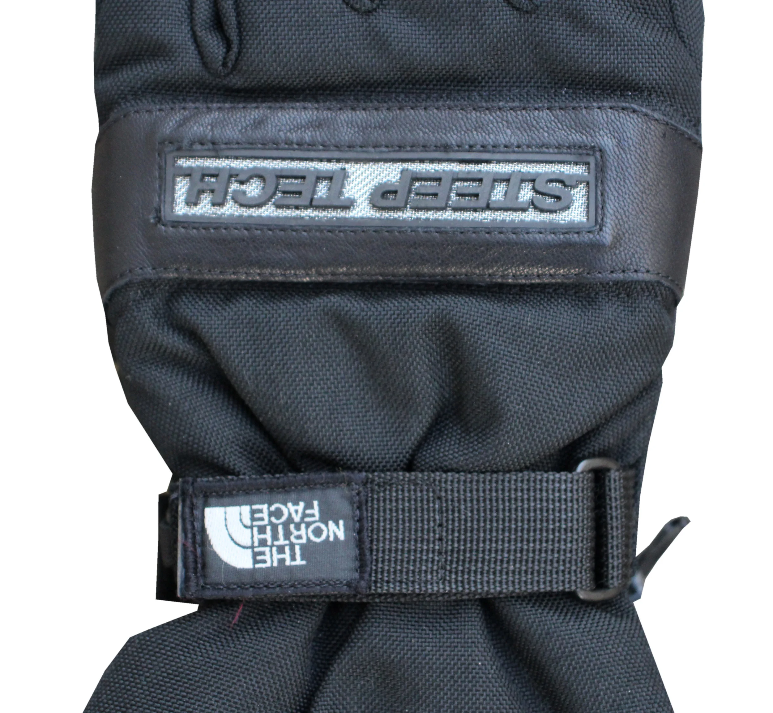 Vintage 90s The North Face Steep Tech Gore-Tex Black Gloves.