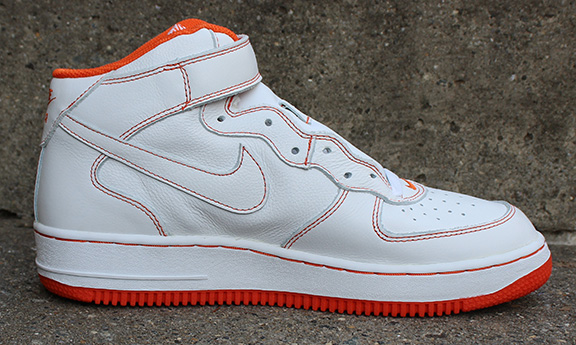 Nike's Air Force 1 Mid NBHD Surfaces In A Sizzling Safety Orange
