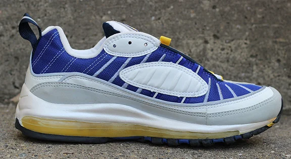 Nike Air Max 98 Maize and Ultramarine