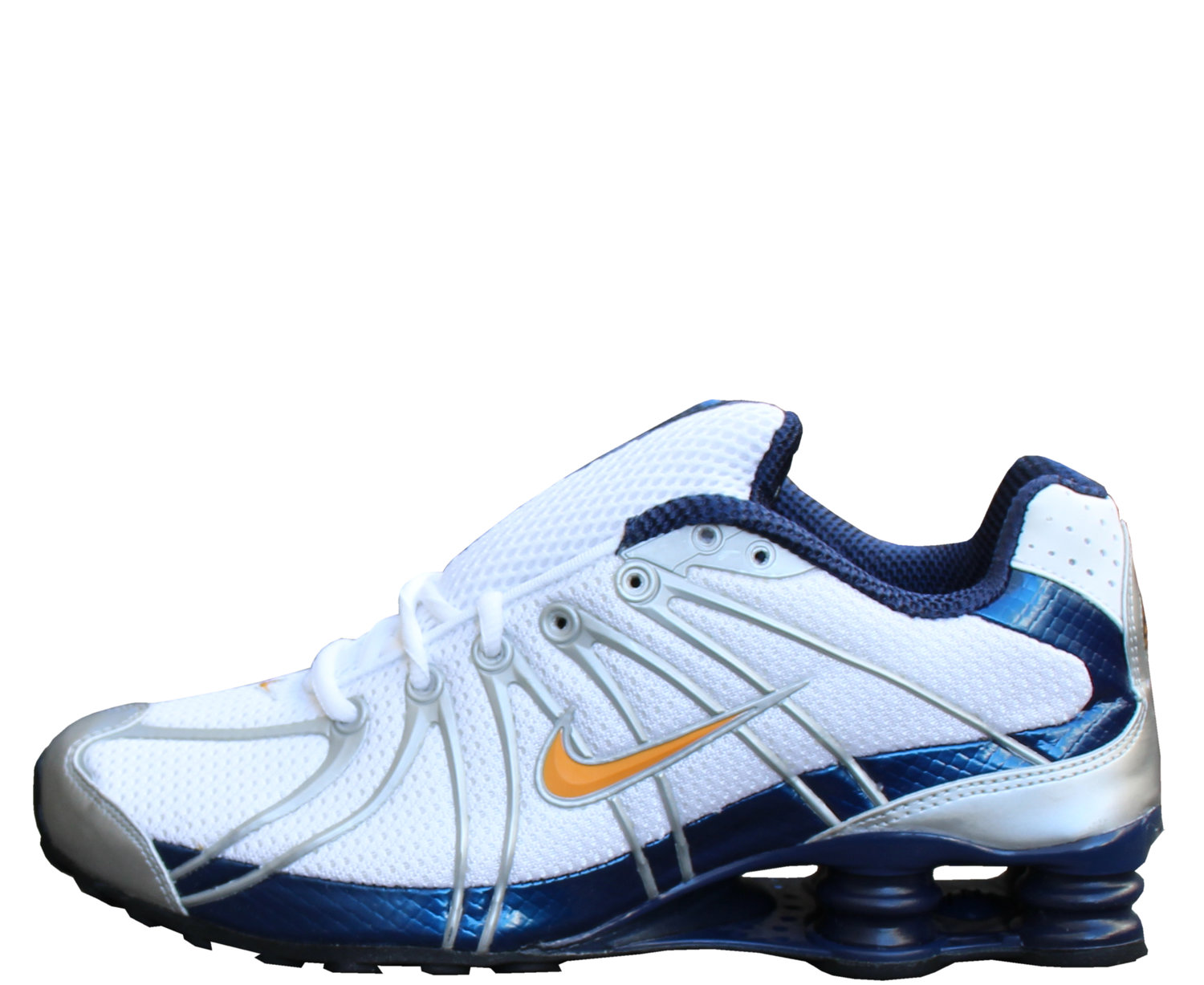 Suavemente Visualizar Respecto a Nike Shox Turbo Oz White / Orange / Navy- Silver (Size 10) DS — Roots