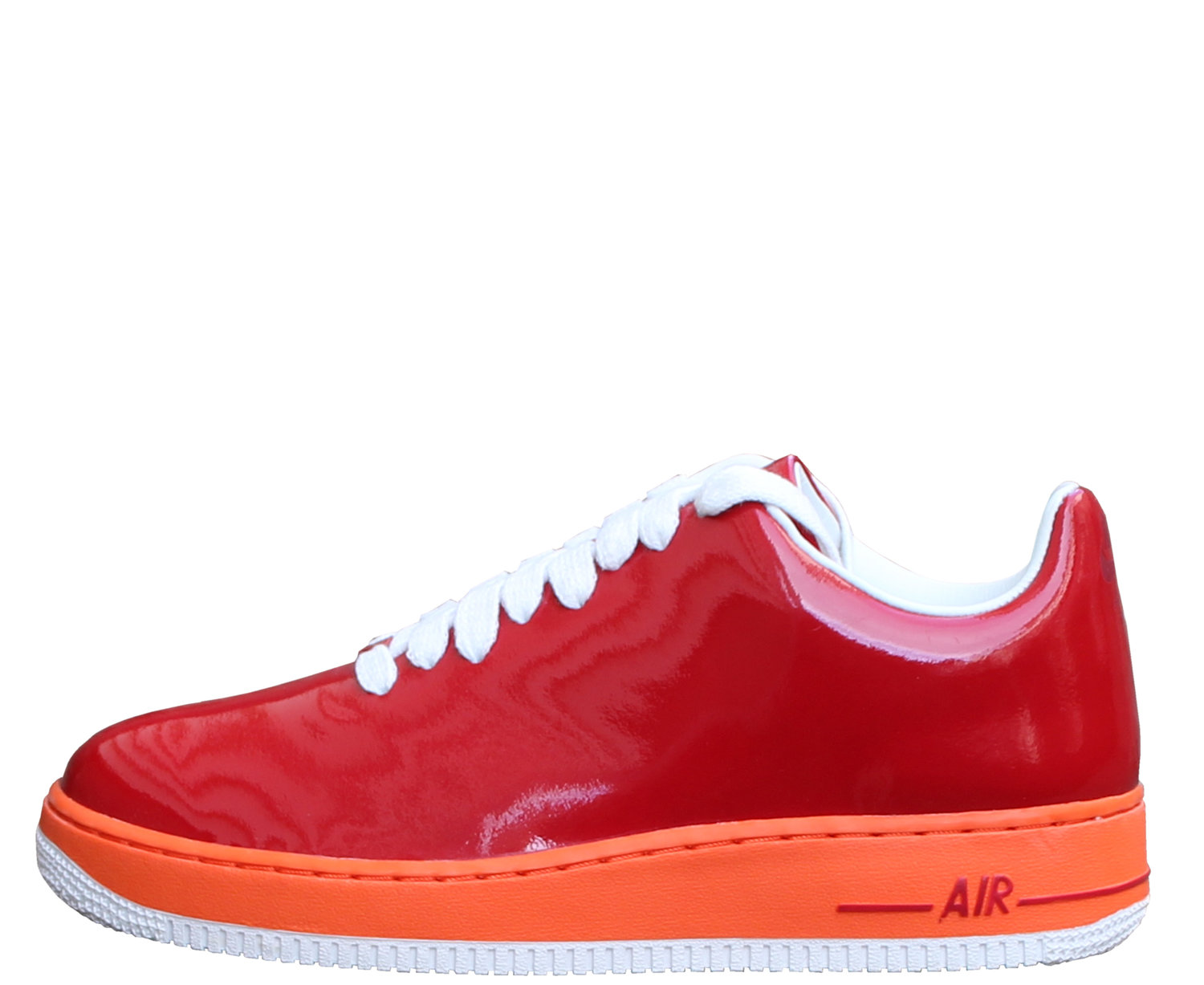 Nike Air Force 1 Supreme Varsity Red / Orange Blaze (Size 9.5) DS  Seamless — Roots