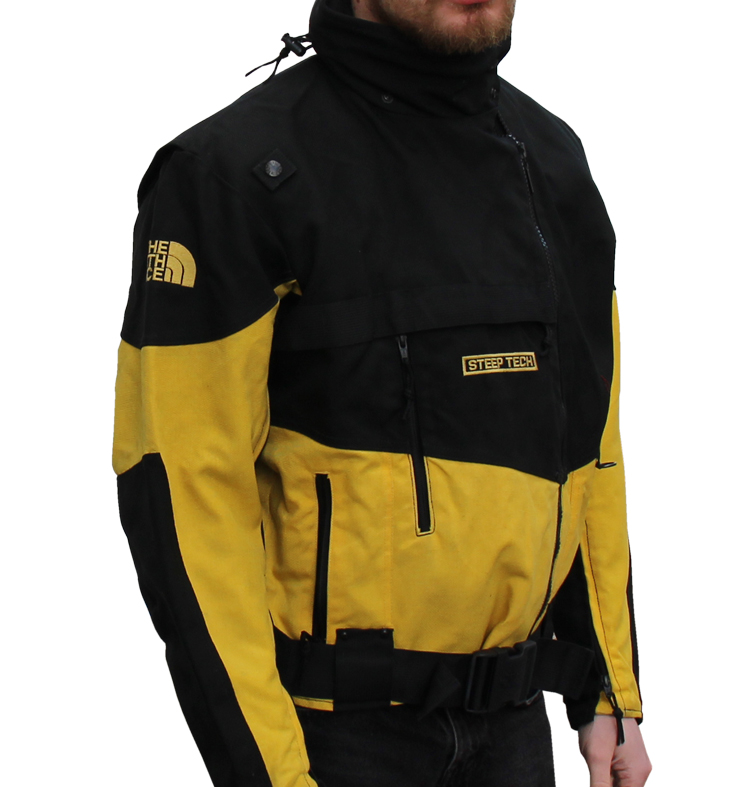 Vintage 90s The North Face Steep Tech Yellow Highlander