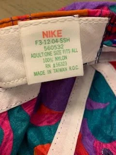 Vintage 90s Nike Colorful Nylon hat