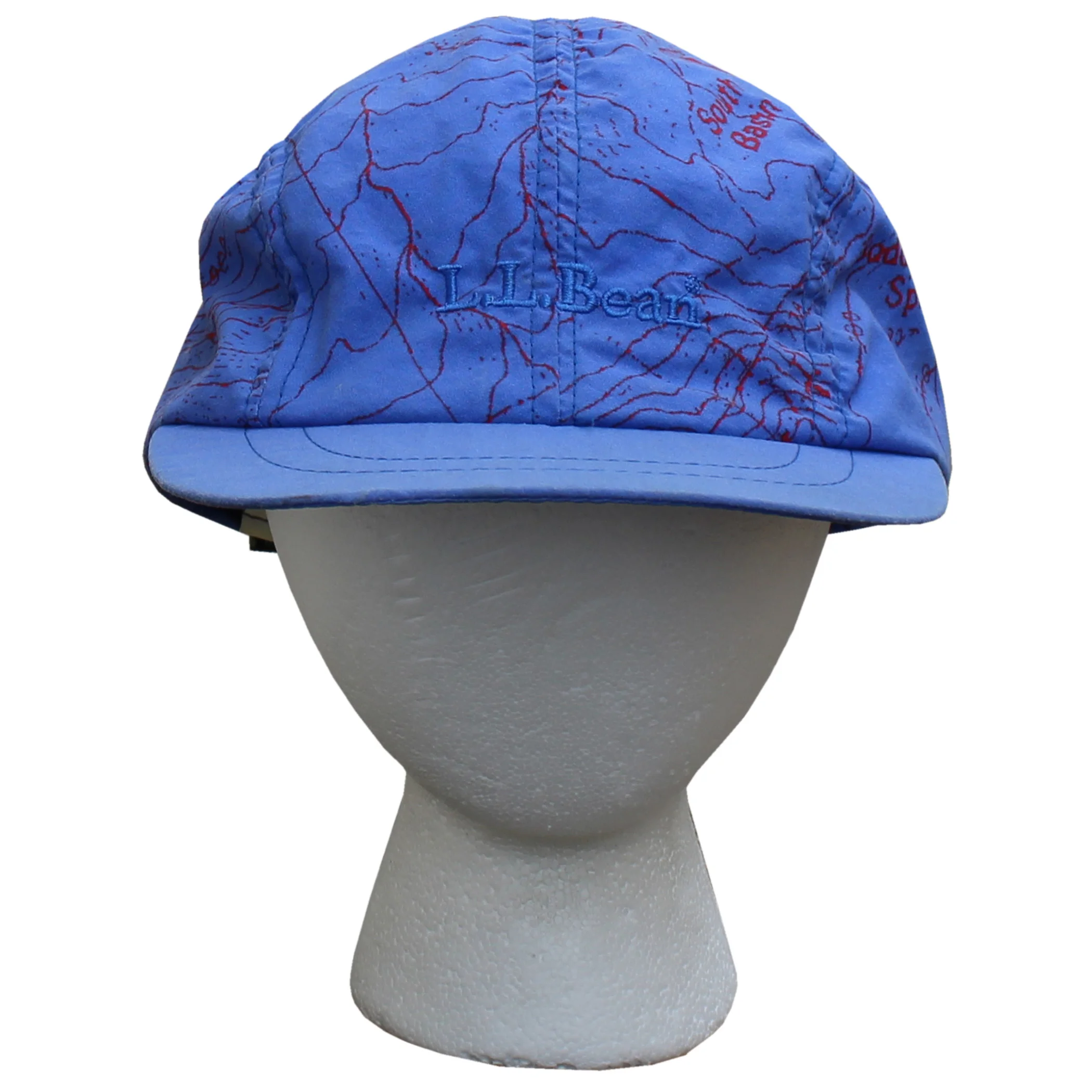 Vintage LL Bean x Bula Map Print hat. 