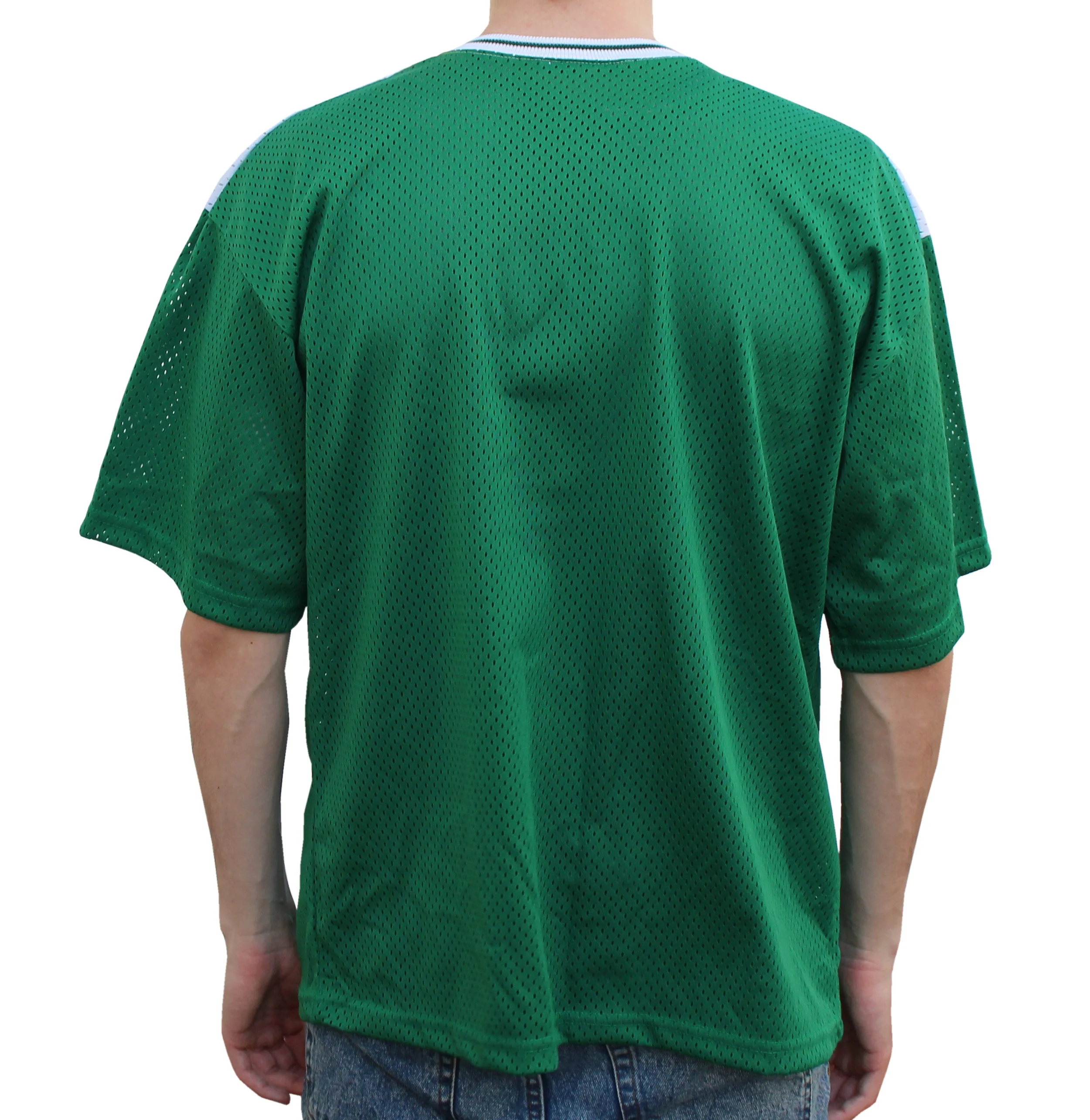 back of bootleg Tommy mesh green jersey .jpg