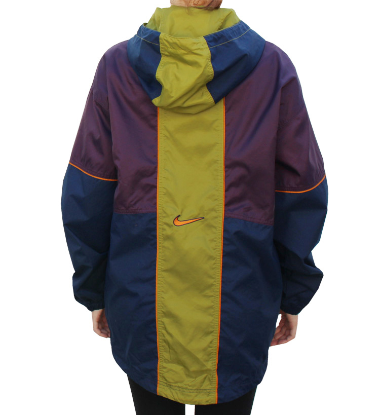 Vintage 90s Nike Earth tone Windbreaker.