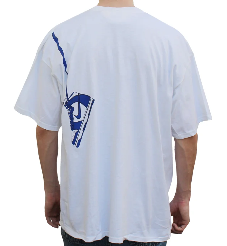 Vintage 90s Nike Dunk Over the Shoulder T shirt.