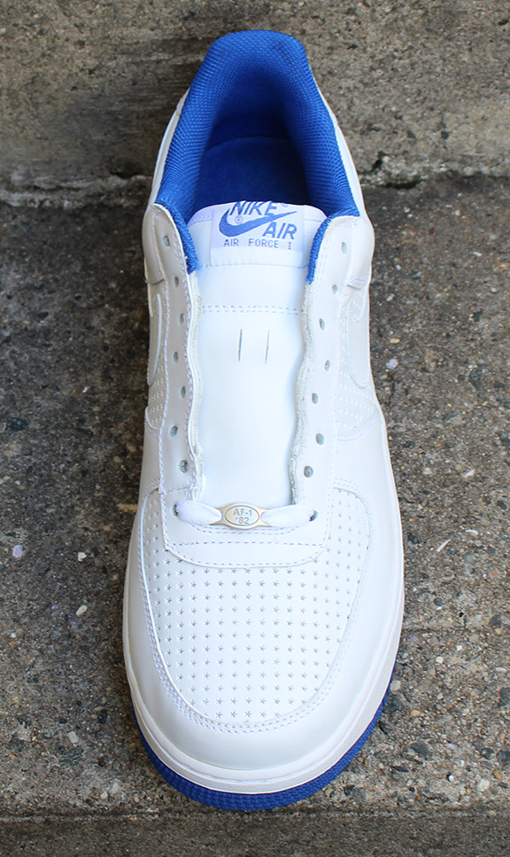 Nike Air Force 1 Low White / Royal Perf. 