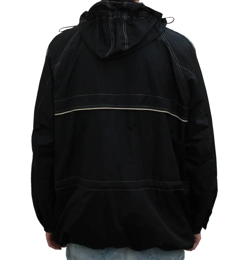 Vintage 90s kenneth Cole Reaction black, red and 3M windbreaker.