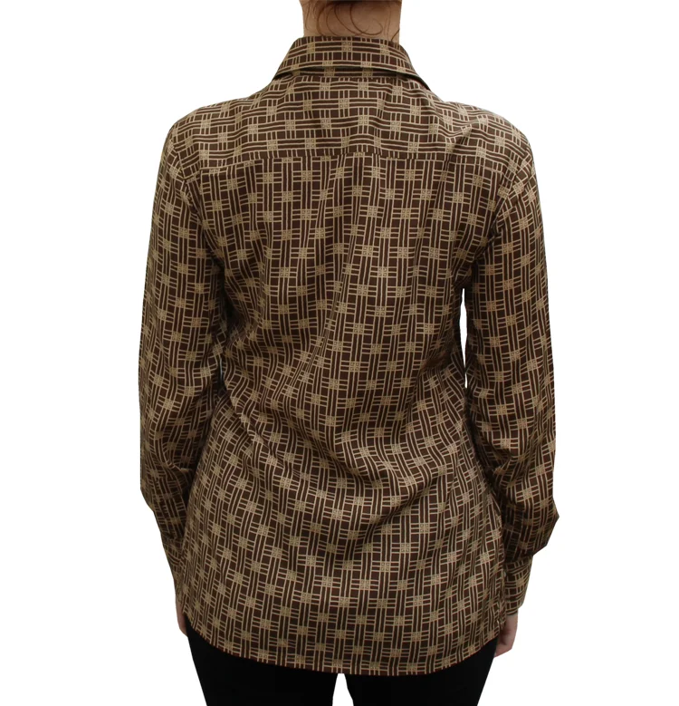 Vintage 90s Givenchy Monogram button down shirt