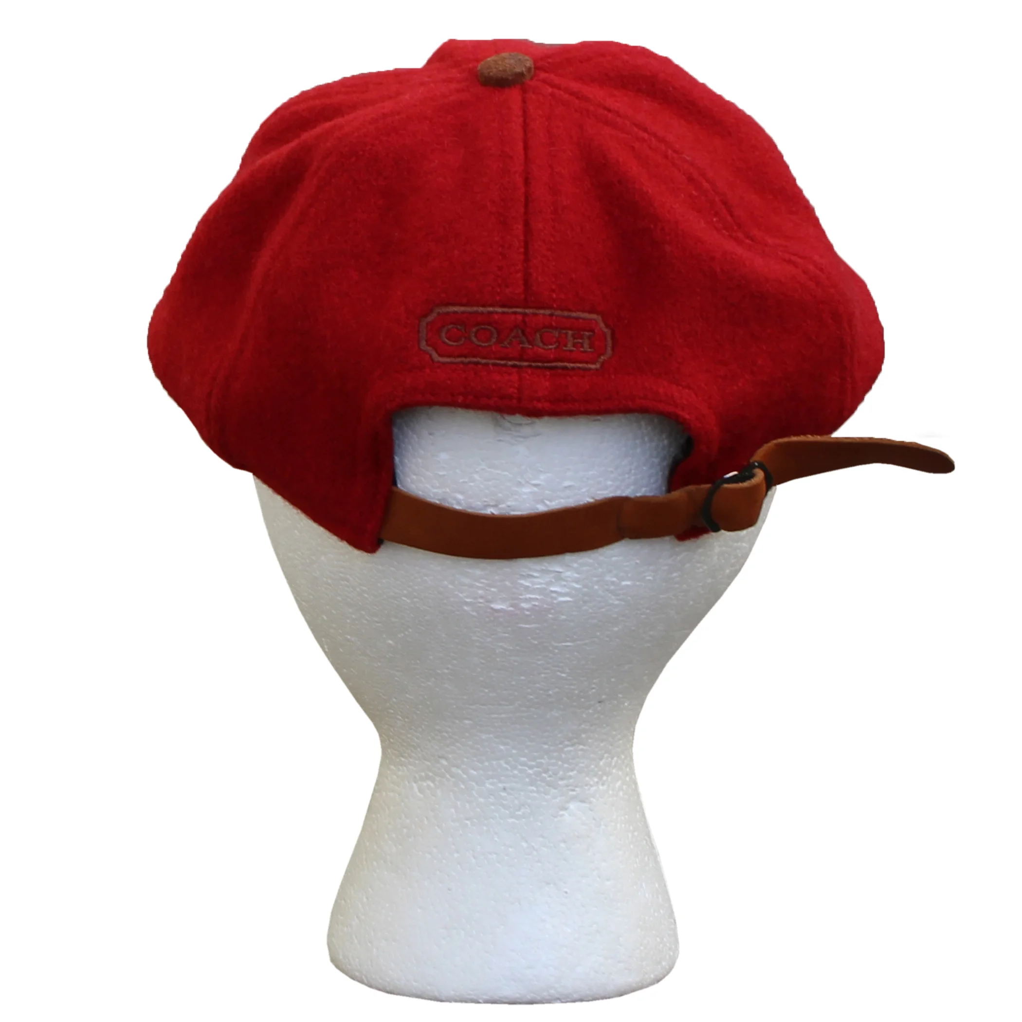 Vintage Coach Wool red hat.