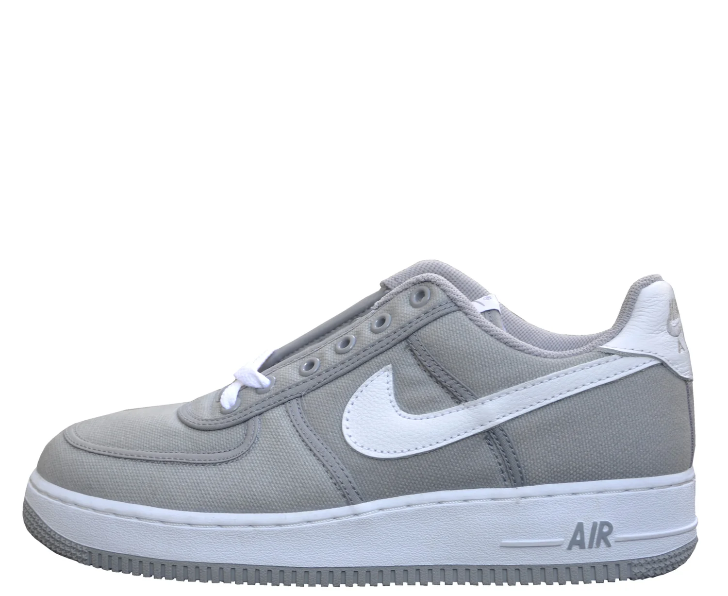 Nike Air Force 1 Low Canvas Medium Grey (Size 8.5) DS — RootsBK