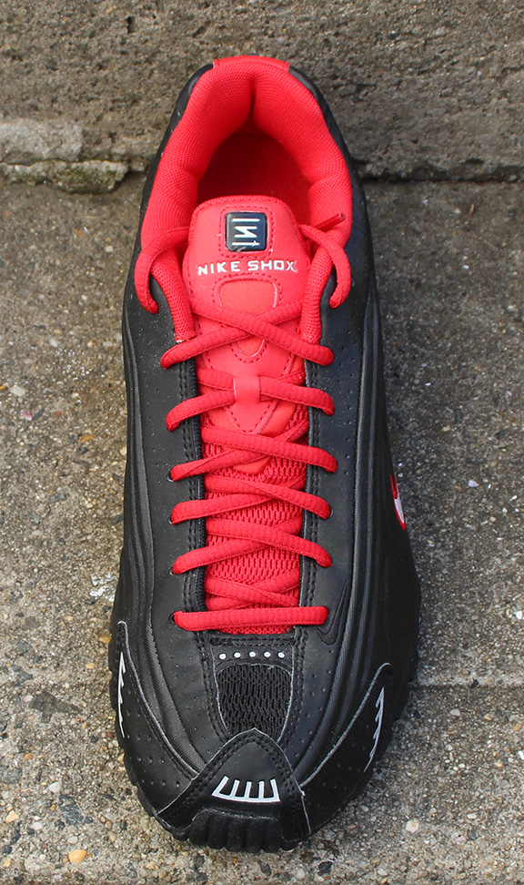 Nike Shox R4 Black / Red / Metallic Silver (Size 9) DS — Roots