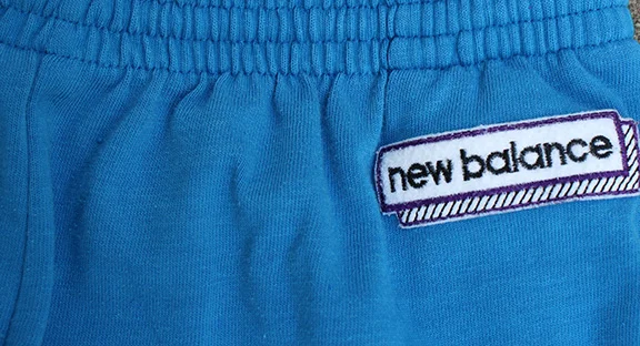 Vintage 90s New Balance blue sweatshorts.