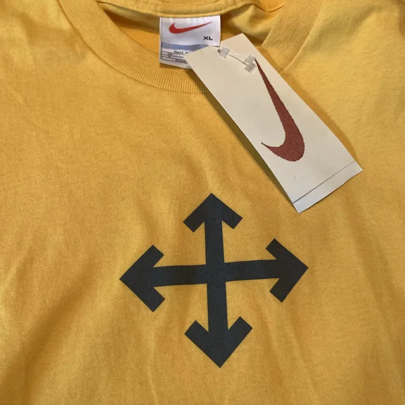 Nike Beach Volleyball Arrows Yellow T-Shirt (