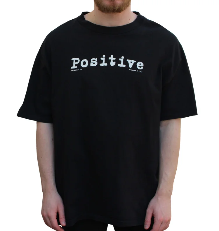 Vintage Positive / Negative Day Without Art t shirt.
