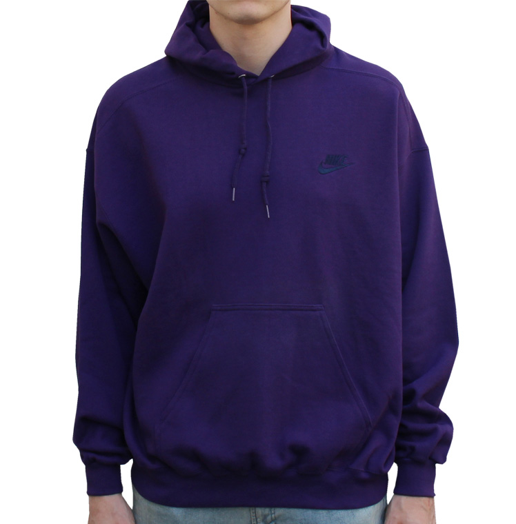 purple nike vintage hoodie