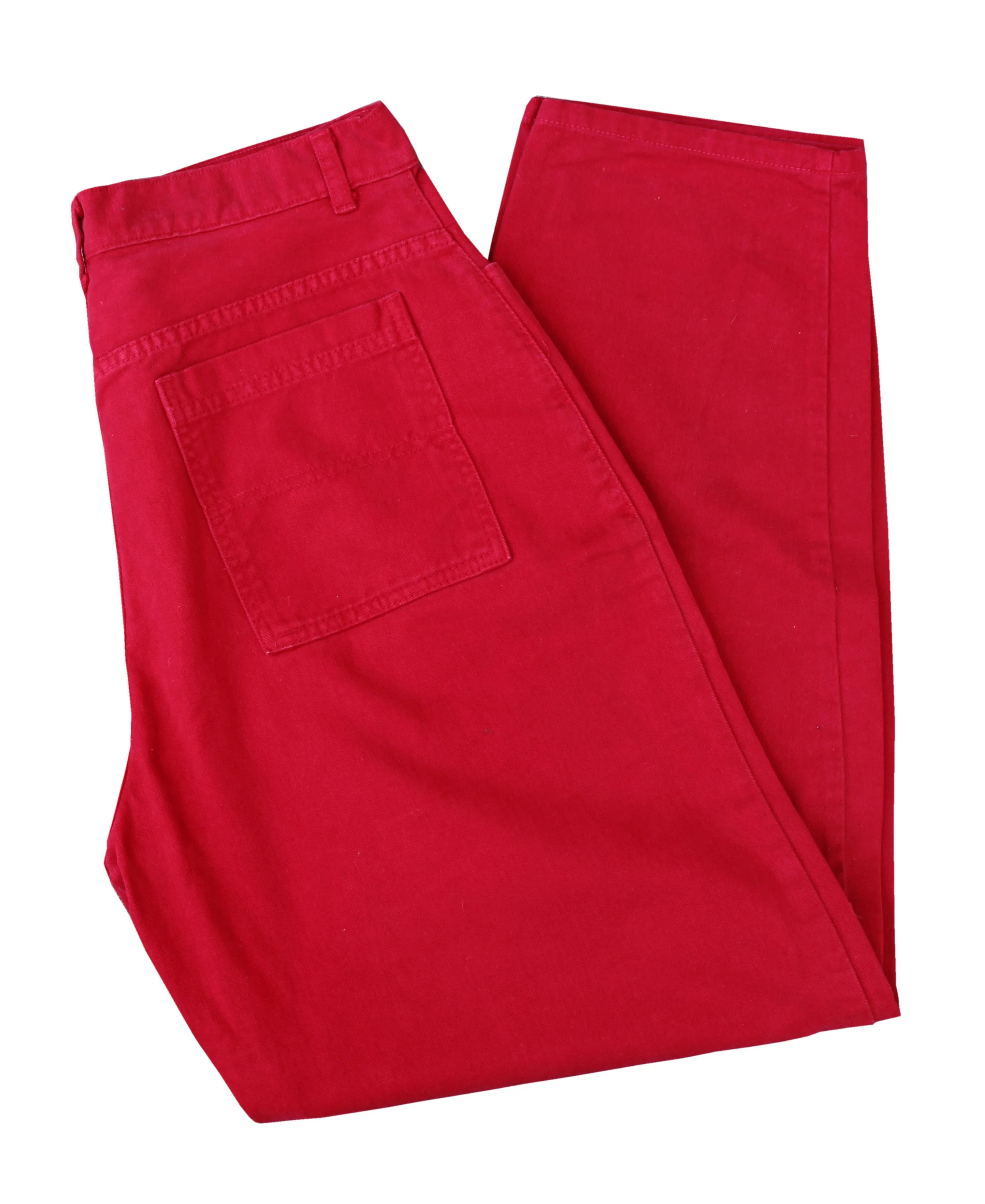Vintage 90s Cross Colours red jeans