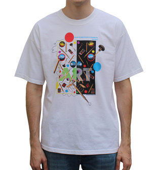 Vintage 80s Picasso Art Signature T Shirt Tee Size XL 