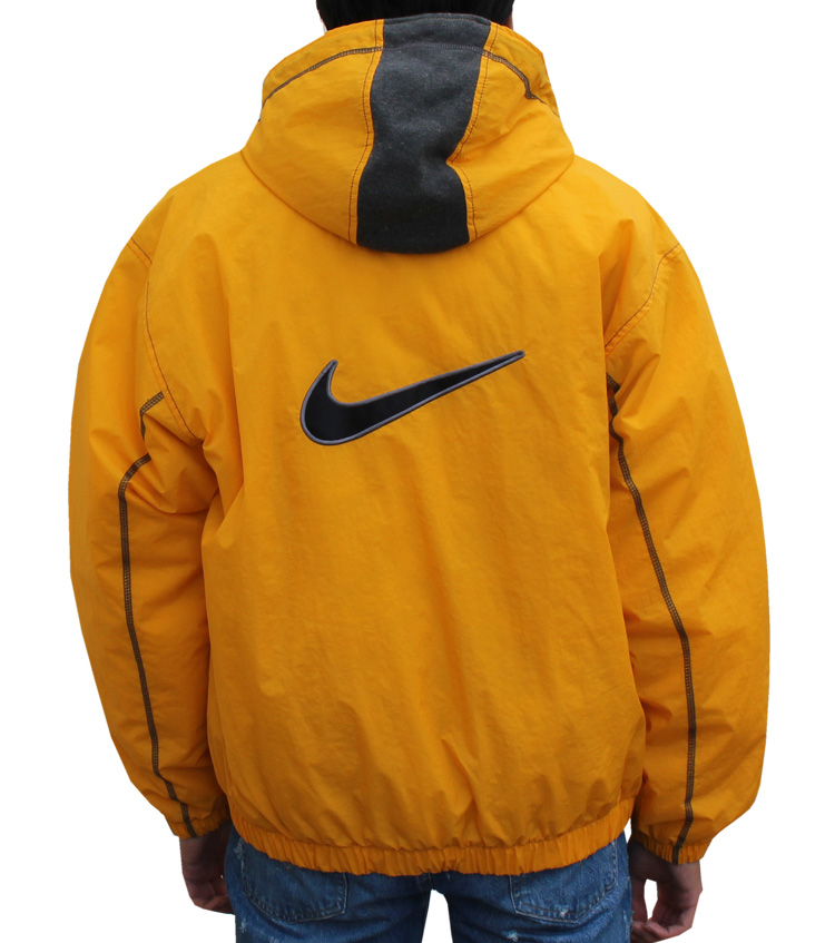 bright yellow nike jacket