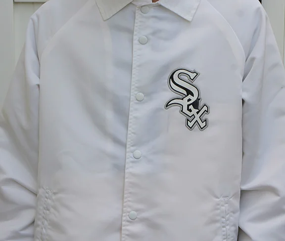 Richardson MLB Chicago White Sox Satin Coaches Jacket