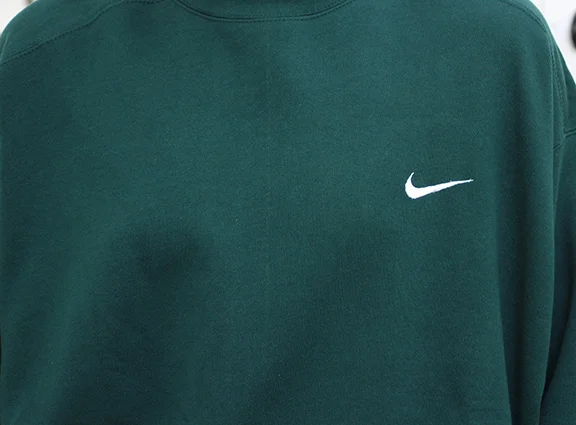 nike retro crew sweatshirt green