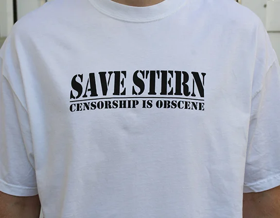Vintage Save Howard Stern from Censorship T Shirt 