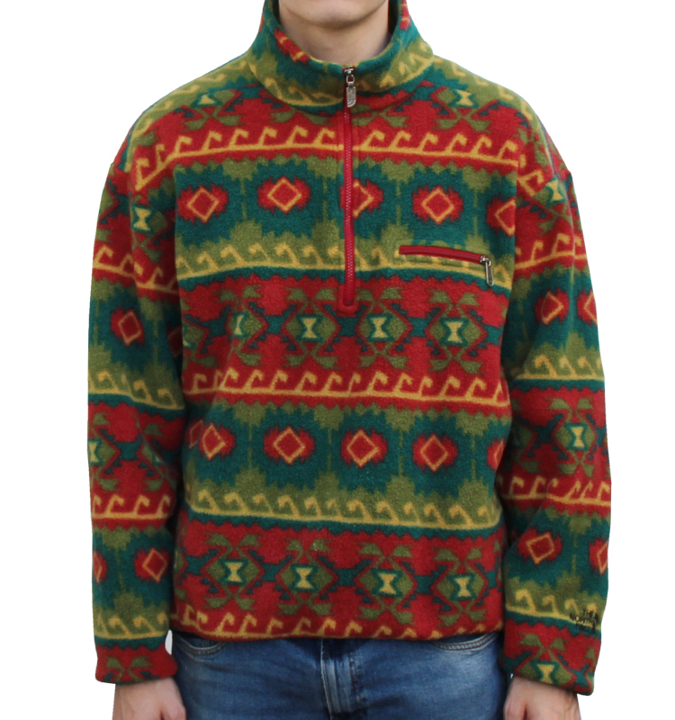 north face aztec pullover