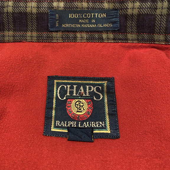 Vintage Chaps Ralph Lauren Black / Red 