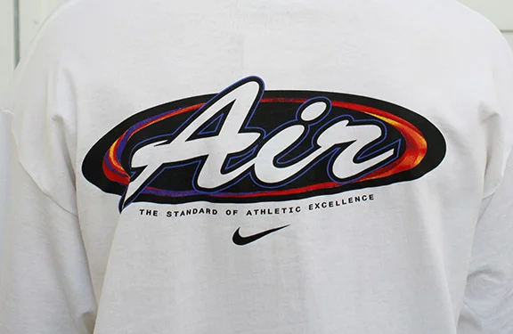 Vintage Nike Air The Standard Of Athletic Excellence White T Shirt