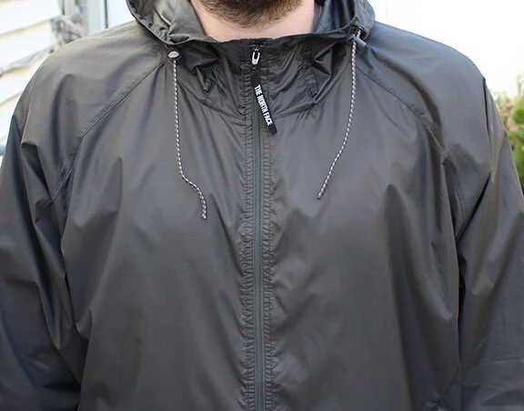 Vintage 90s The North Face Dark Gray Windbreaker Jacket.