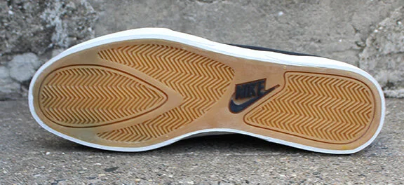 Vintage Nike Black / White Canvas GTS Sneakers DS