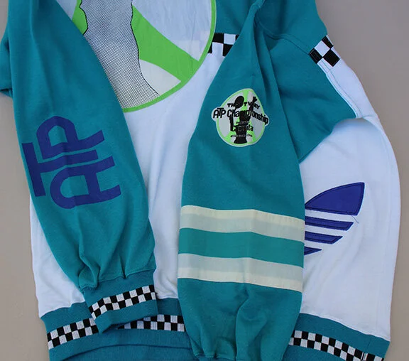 Vintage 90s Adidas Thriftway Tennis Crew neck sweatshirt