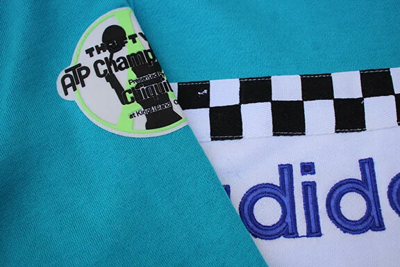 Vintage 90s Adidas Thriftway Tennis Crew neck sweatshirt