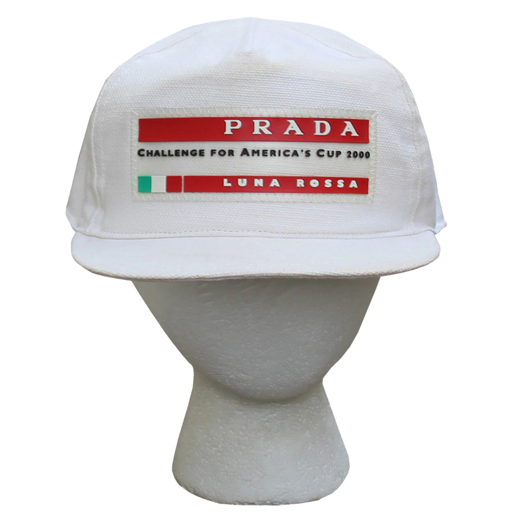 いちかわじゅんき着用PRADA LUNA ROSSA キャップ archive Prada Luna 