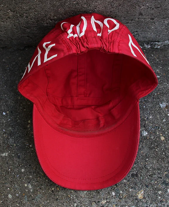 Supreme 2009 Summer Red Long Bill Hat — RootsBK display picture 1
