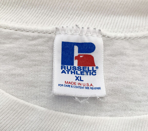 Vintage Russell Athletic Big Logo T Shirt (Size XL) — Roots
