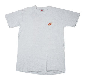 Vintage Nike Grey / Navy Baseball T Shirt (Size M) Cropped — Roots