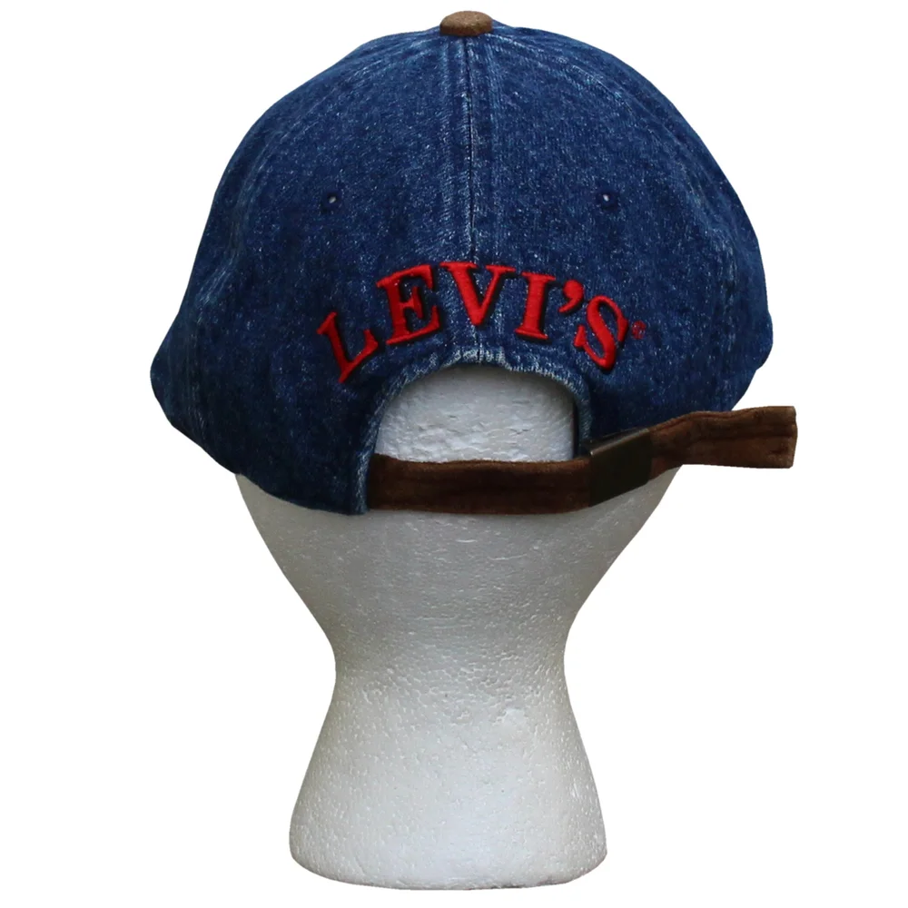 Levis Denim Suede Strap Back Hat — RootsBK