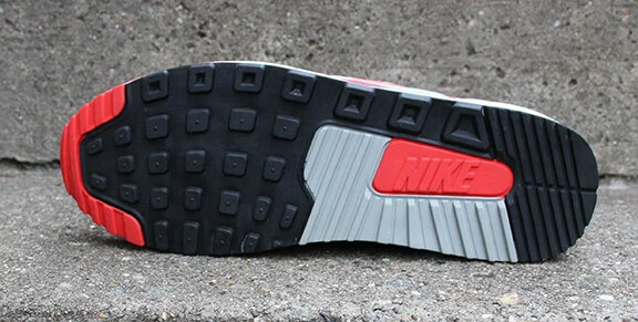 Nike Air Max Light Essential White, Crimson and black.