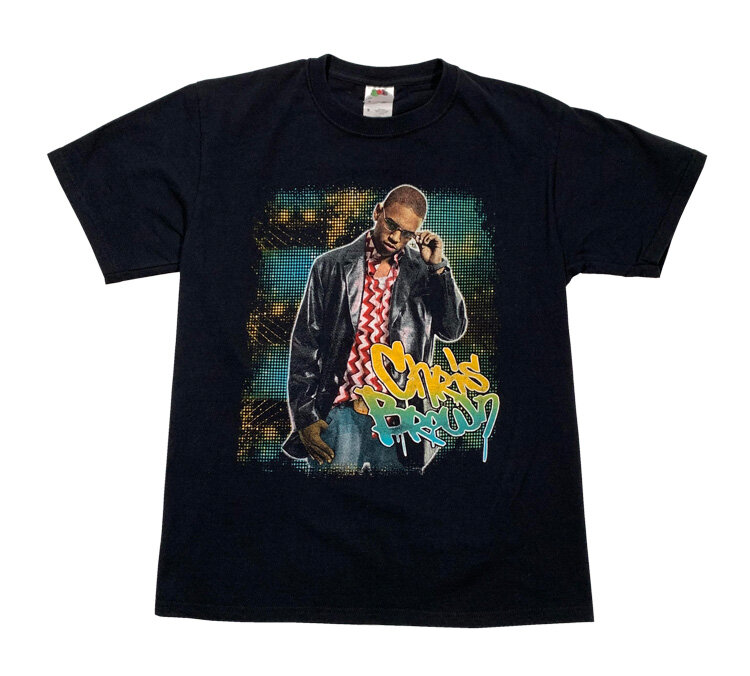 Bootleg Early Chris Brown T Shirt (Size M) — Roots
