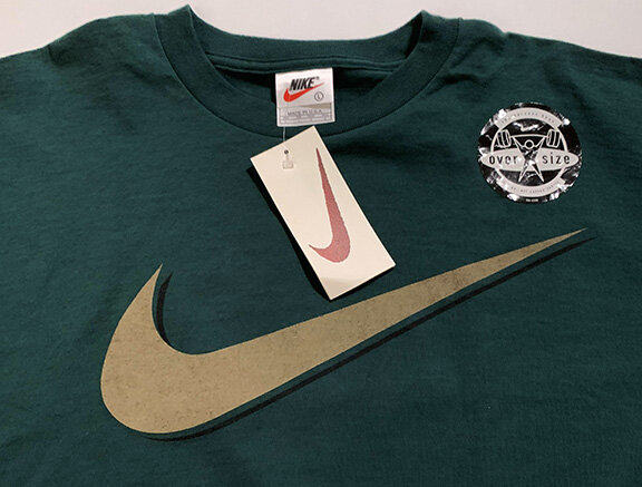 forest green nike shirt