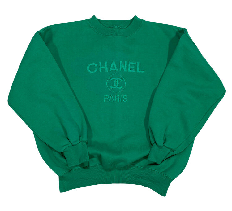 chanel women's sweatshirt