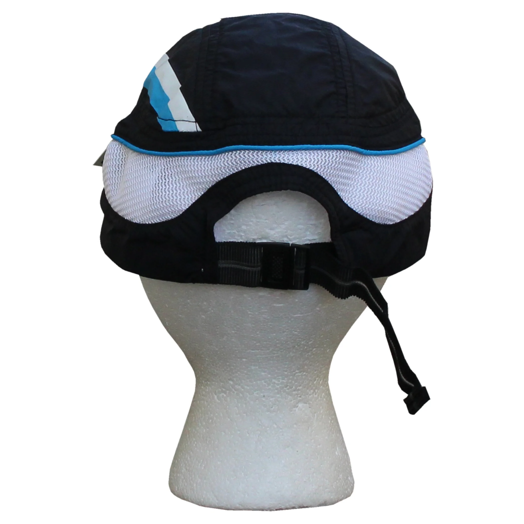 Vintage Sergio Tacchini Lago Striped 5 Panel Hat