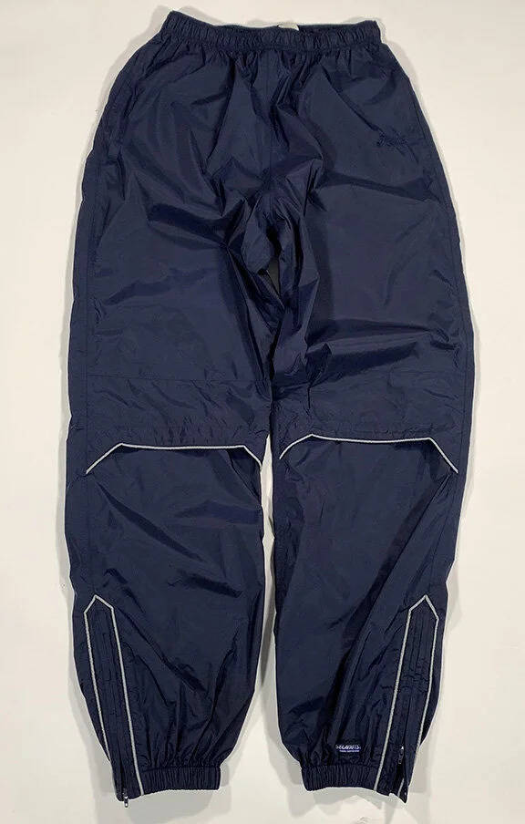 Vintage 90s Ascis navy and 3M windbreaker pants