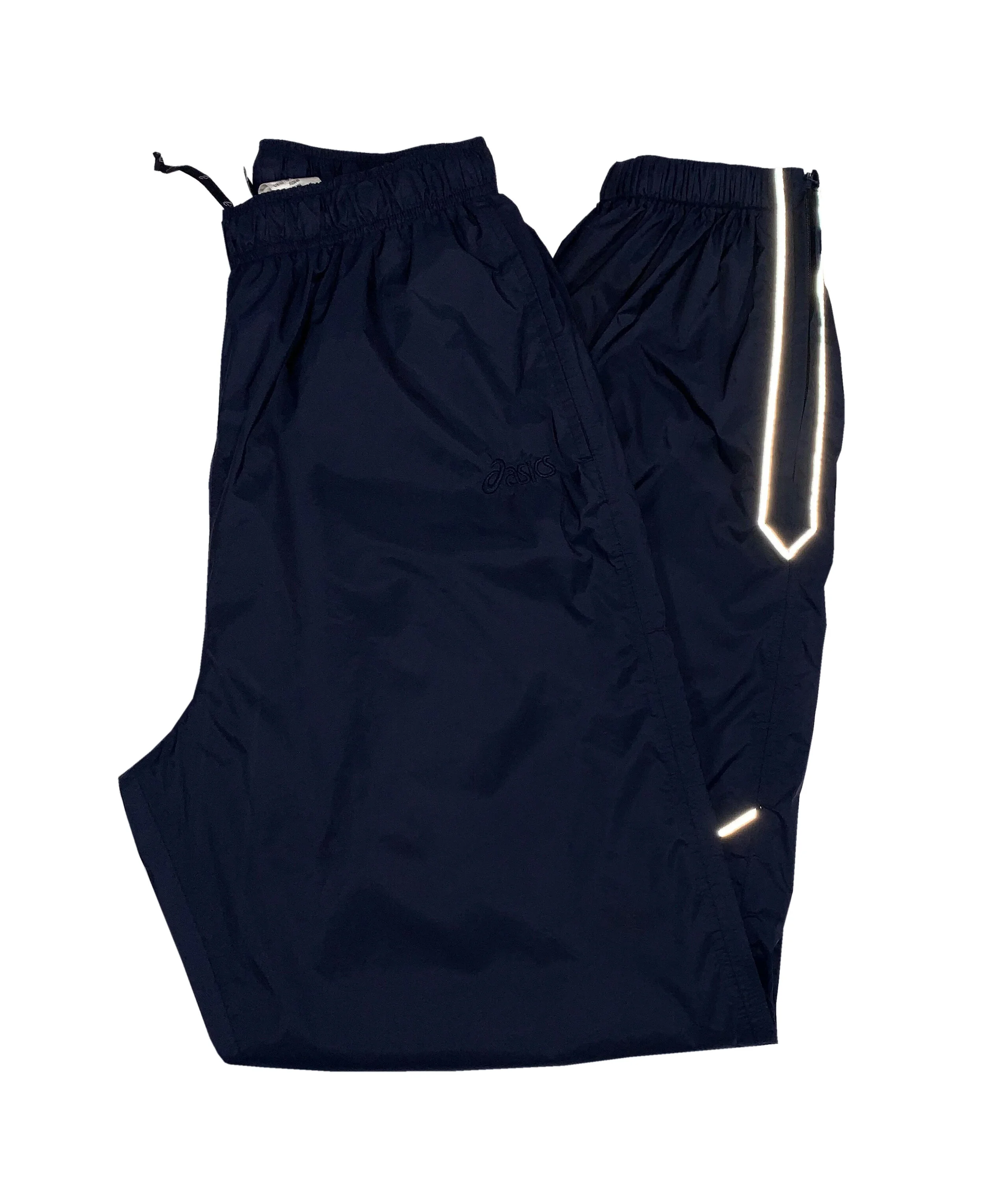 Vintage 90s Ascis navy and 3M windbreaker pants