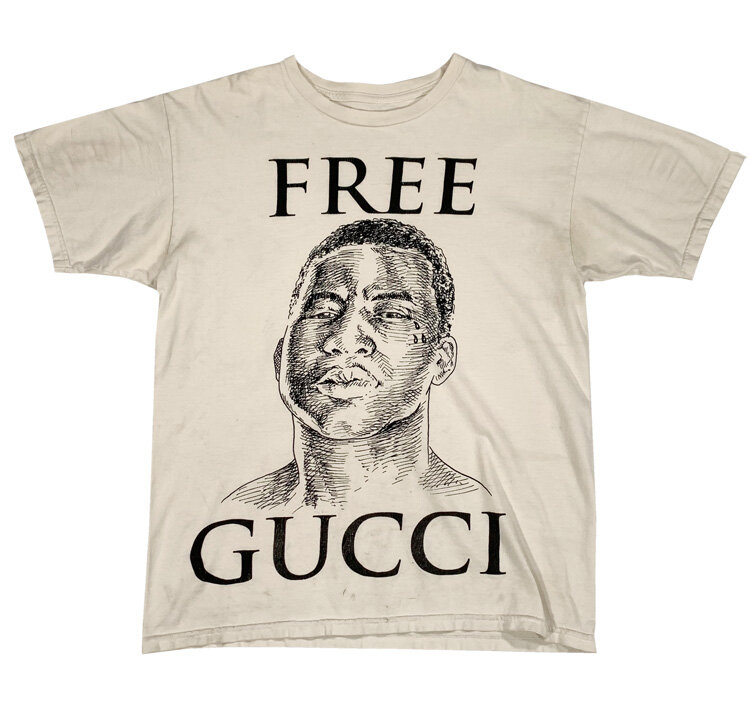 Free Gucci T Shirt (Size M) — Roots