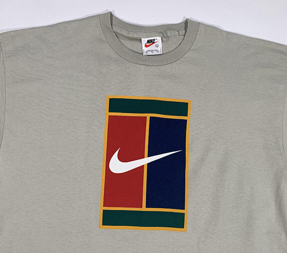 nike tennis logo shirt