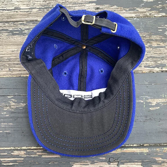 Vintage 90s Polo Ralph Lauren RL 2000 Golf blue fleece hat