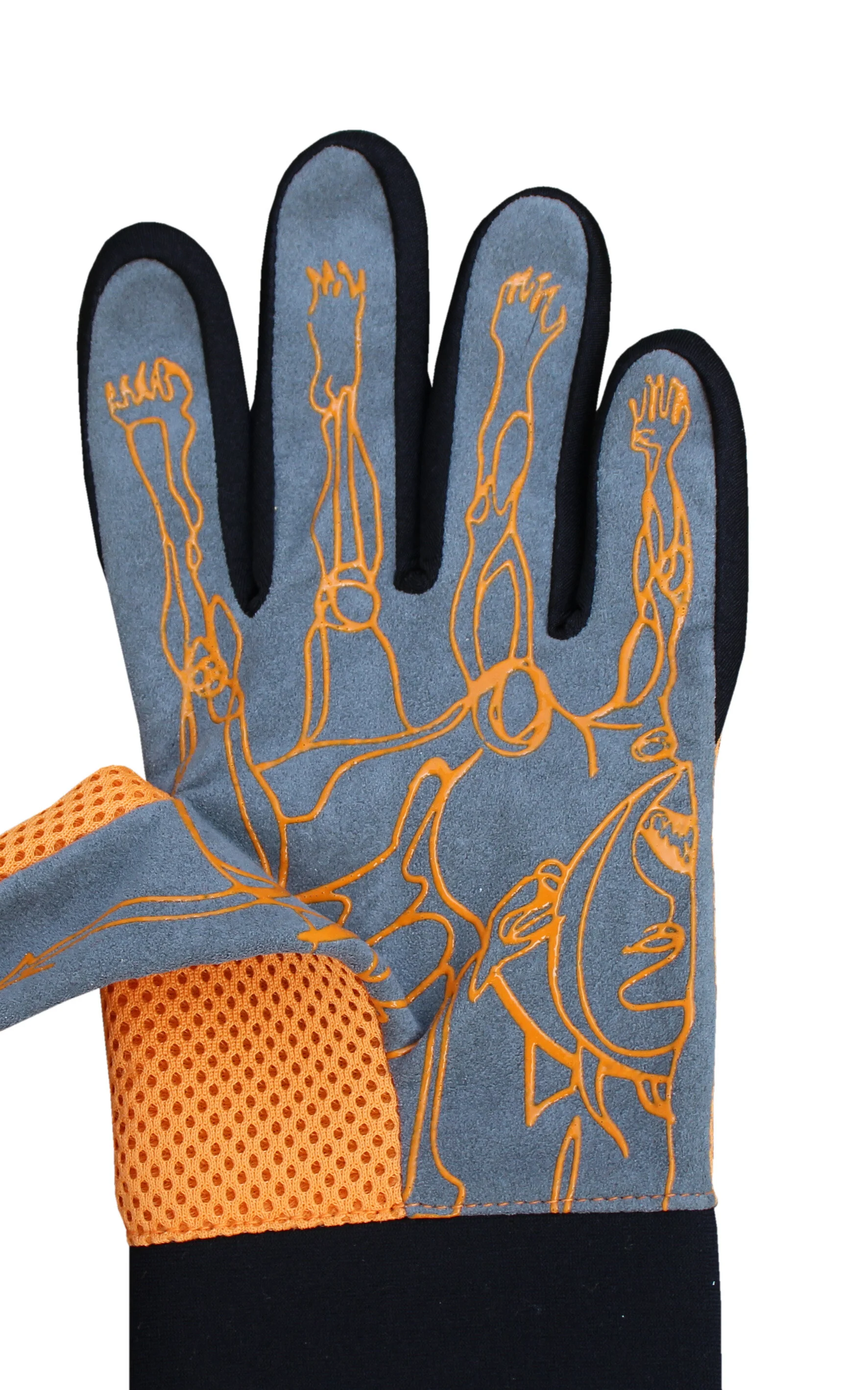 Vintage Ecko printed pair of racing gloves